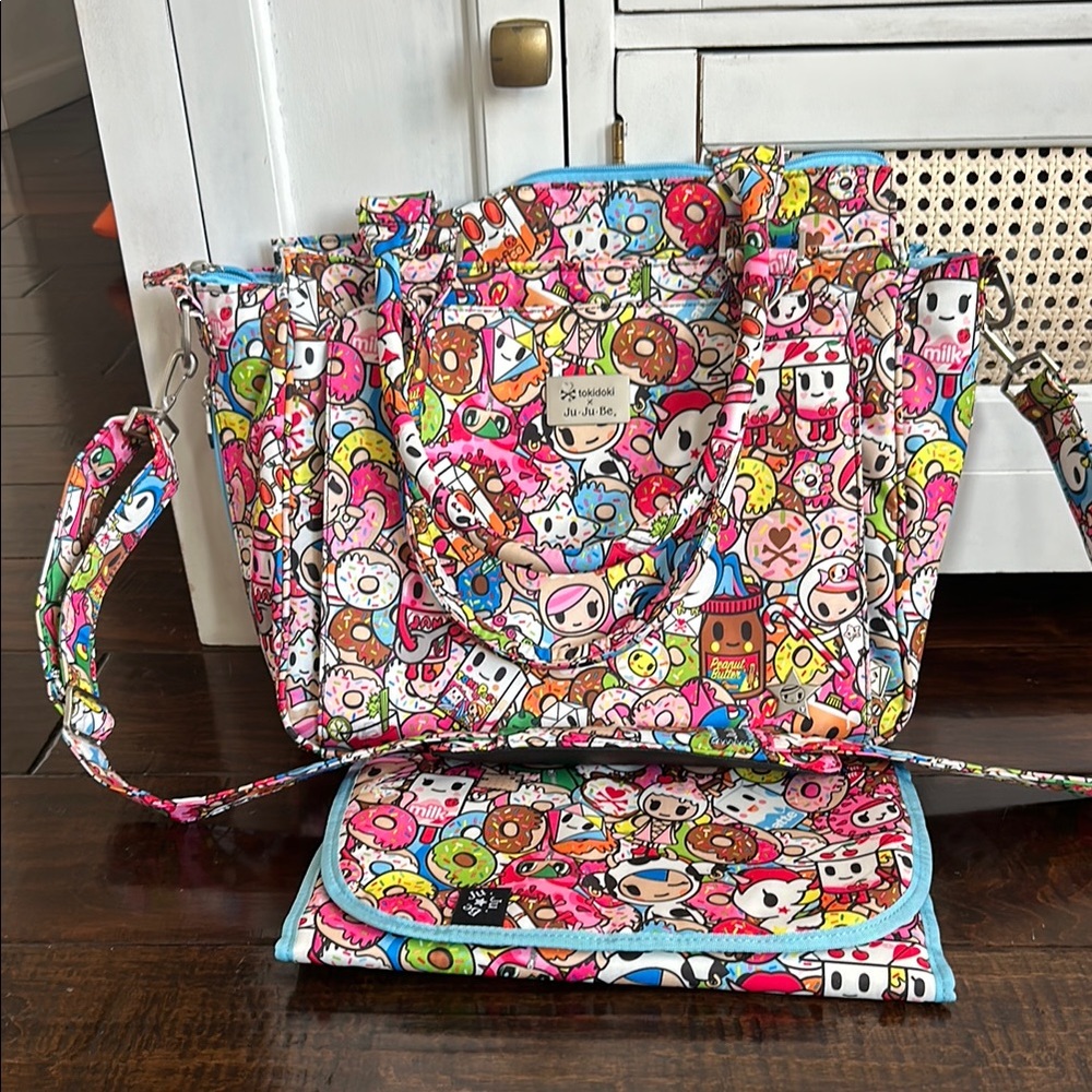 Jujube X Tokidoki tokipops beclassy  diaper Bag